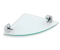 NOVASERVIS Rohová polička Metalia 12 chrom - 0235,0 NOVASERVIS Rohová polička Metalia 12 chrom - 0235,0