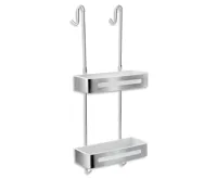 NOVASERVIS Dvojitá polička nerezová závěsná - 65575,4 NOVASERVIS Dvojitá polička nerezová závěsná - 65575,4