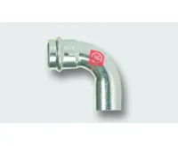 C-STEEL lisovací koleno MxF 90° - 28 vnitřní - vnější, uhlíková ocel C-STEEL lisovací koleno MxF 90° - 28 vnitřní - vnější, uhlíková ocel