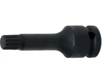 BGS Hlavice zástrčná 1/2&quot; XZN M12 x 75 mm, tvrzená