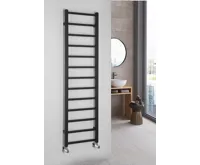 SAPHO METRO LIGHT otopné těleso 400x1500 mm, černá mat (4)