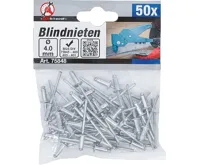BGS Nýty trhací hliníkové 4,0 mm, 50 ks (2)