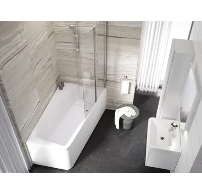 Ravak akrylátová vana 10° 160x95 P snowwhite | AKCE Doživotní záruka