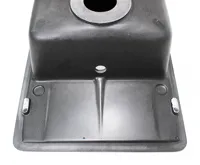 GRANISIL CORTES 570.5 Granitový dřez s odkapem, černý (9)