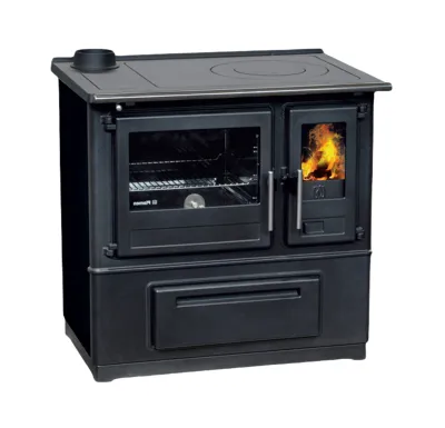 PLAMEN PLAMEN Sporák na tuhá paliva SLAVONAC N - L černý