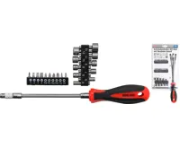 BGS Šroubováky s ohebnou hřídelí, 31 kusů BGS Šroubováky s ohebnou hřídelí, 31 kusů