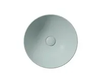 GSI PURA keramické umyvadlo na desku, průměr 40cm, ghiaccio mat (1)