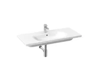 JIKA MIO N Umyvadlo s otvorem pro baterii, 1000x450x150mm, Bílá JIKA MIO N Umyvadlo s otvorem pro baterii, 1000x450x150mm, Bílá