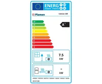 PLAMEN PLAMEN Sporák na tuhá paliva CALOREX 100 - bílý (7)