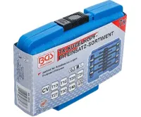 BGS Hlavice zástrčné 1/4" T-profil T10-T40 x 130 mm, s koulí, 7 dílů (5)