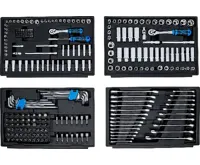 BGS Gola sada, šestihran,  6,3 mm (1/4") / 10 mm (3/8") / 12,5 mm (1/2"),  metrické a palcové (6)