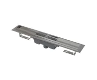 ALCAPLAST Sprchový liniový žlab nerezový, s okrajem, pro perforovaný rošt, svislý odtok, délka 1050 mm APZ1001-1050 ALCAPLAST Sprchový liniový žlab nerezový, s okrajem, pro perforovaný rošt, svislý odtok, délka 1050 mm APZ1001-1050