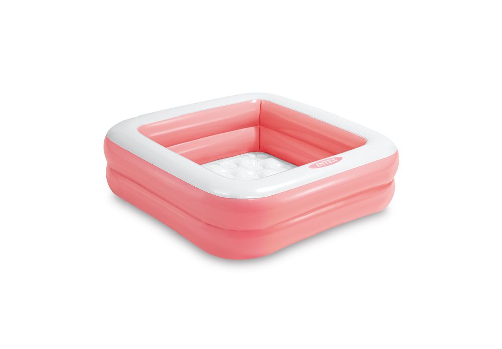 Intex 57100 Dětský bazén Play Box 85 x 85 x 23 cm růžová