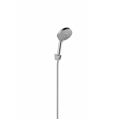 Ravak 903.00 - Vanový set - Ruční sprcha Flat M, hadice z odolného plastu 150 cm, držák malý
