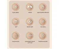 Wellife Masážní límec na krk a ramena NECKY ZC-318 mini S (5)