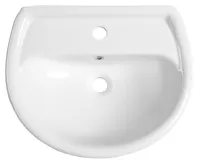 EGE VITRIFIYE Keramické umyvadlo 50x40cm, bílá (4)