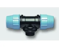 PE T-kus přechodový  63x 2&quot; závit venkovní - pro vodu