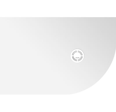 POLYSAN FLEXIA vanička z litého mramoru čtvrtkruh, s možností úpravy rozměru, 120x80cm, R550, levá