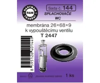 Hartman Sada č. 144: sada-memb.vyp.vent.BECHYNĚ ad.-WC - 26x68x9