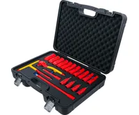 BGS Sada nástrčných klíčů a hlavic VDE, 10 mm (3/8"), 19dílná - BGS 7137 (2)