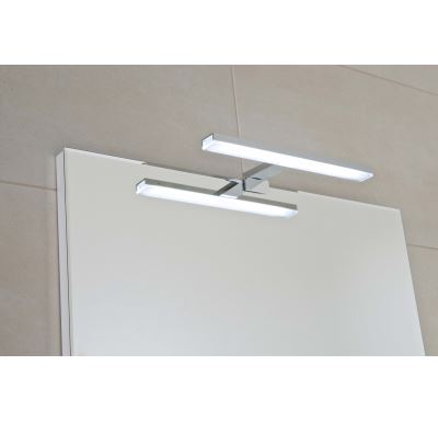 Světlo GEMMA 280, LED, IP44, 1x6W, 840 Im, 280x112x14 mm, k montáži na sklo, desku i zrcadlovou skříňku 47J7300200001 Creme bílá