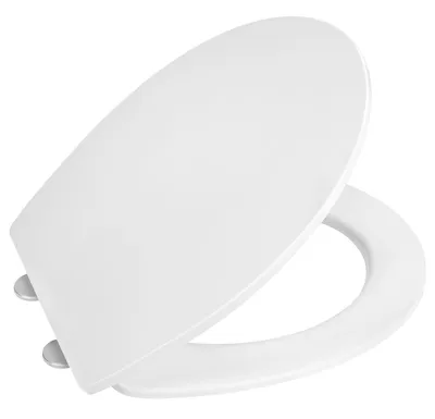 AQUALINE JOAN WC sedátko, SLIM, Soft Close, Easy Take, bílá