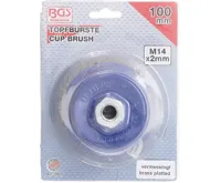 BGS Kartáč hrncový, upnutí M14 x 2, O 100 mm x 67 mm (3)