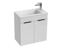 JIKA CUBE Skříňka s 2 dveřmi včetně umyvadla 60 x 34 cm, Bílá JIKA CUBE Skříňka s 2 dveřmi včetně umyvadla 60 x 34 cm, Bílá