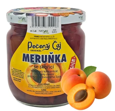 Nature NoTea s.r.o. Pečený čaj Notea - Meruňka se skořicí 430ml