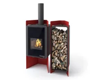 HS Flamingo Stojan na dřevo FLAMINGO DELUXE ® 4, krémová (Pulau) (2)