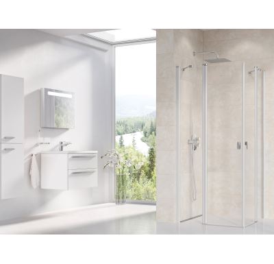 Ravak sprchové dveře CRV2-110 satin+Transparent
