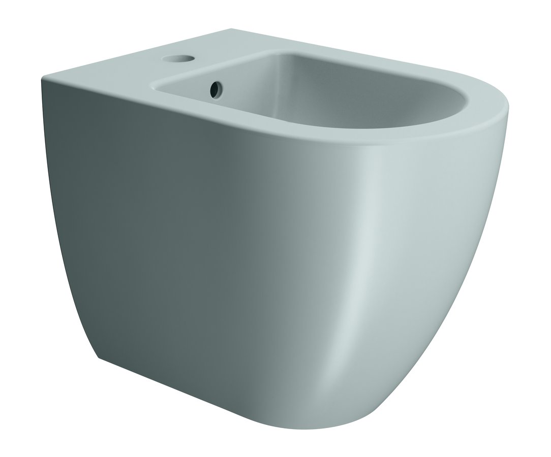 Gsi pura big bidet stojící 36x55cm, ghiaccio mat