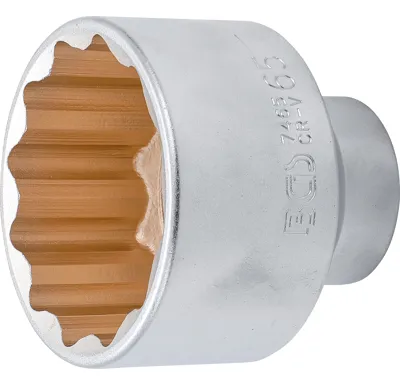 BGS Nástrčná hlavice dvanáctihranná, 20 mm (3/4"), 65 mm