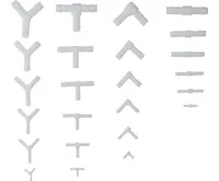 BGS Spojovací sortiment pro gumové hadičky, Polyoxymethylen, sada 100 dílů (1)