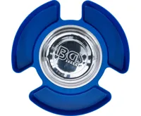 BGS Magnetická miska,  s 3 plastovými přihrádkami,  150 mm (2)
