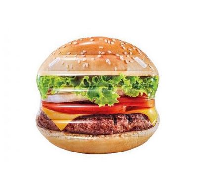 Intex 58780 Nafukovací ostrov hamburger 145 x 142 cm