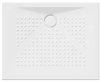 GSI Keramická sprchová vanička, obdélník 100x80x4cm, bílá ExtraGlaze