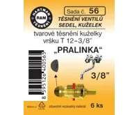 Hartman Sada č.  56: sada k vršku baterie - pralinka - 3/8" - 6x4801 Hartman Sada č.  56: sada k vršku baterie - pralinka - 3/8" - 6x4801