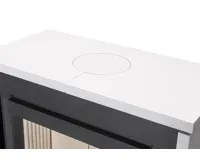 ROMOTOP Krbová kamna ALEDO G keramika bílá lesk (900021) (3)
