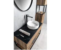 ISVEA INFINITY ROUND keramické umyvadlo na desku, průměr 36cm, bílá (3)