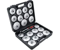 BGS Klíče na povolování olejových filtrů,sada 23 dílů, hliníková slitina (1)