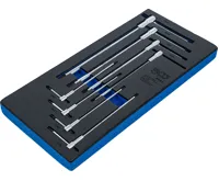 BGS Vložka do dílenského vozíku 1/3: sada šroubováků s kluznou rukojetí tvaru T,  vnitřní šest (1)