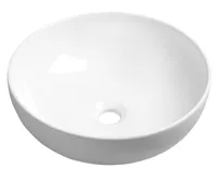 SAPHO RONDANE keramické umyvadlo na desku Ø 41cm, bílá SAPHO RONDANE keramické umyvadlo na desku Ø 41cm, bílá