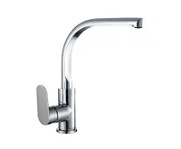 Dřezová stojánková mimoúrovňová baterie, Viana, s ramínkem nad pákou, výška 306 mm, chrom Dřezová stojánková mimoúrovňová baterie, Viana, s ramínkem nad pákou, výška 306 mm, chrom