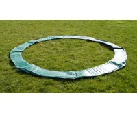 GoodJump 4UPVC zelená trampolína 305 cm s ochrannou sítí + žebřík + krycí plachta (14)