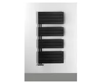 AQUALINE MILI otopné těleso 600x1222mm, černá mat (1)