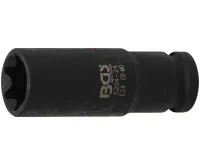 BGS Hlavice nástrčná 1/2" E-profil E24, tvrzená, prodloužená BGS Hlavice nástrčná 1/2" E-profil E24, tvrzená, prodloužená