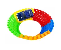 Kids World Svítící autodráha MAXI RACE 282 ks CHP5061 (3)