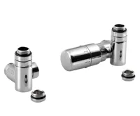 SAPHO CORNER COMBI připojovací sada ventilů termostatická triaxiální, pravé provedení, chrom SAPHO CORNER COMBI připojovací sada ventilů termostatická triaxiální, pravé provedení, chrom