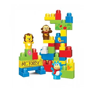 Kids World Logická stavebnice LOGIS zvířátka 42 ks
